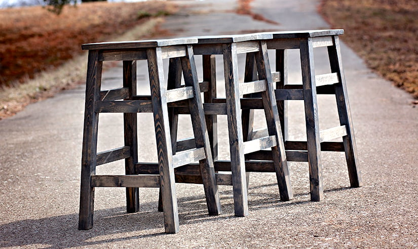 Simple Wood Stool Ana White